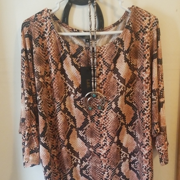 L&B snakeskin print - Picture 1 of 3